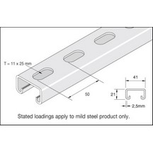 Slotted Hot Dipped Galv