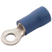 Ring Terminal Stud - Blue