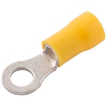 Ring Terminal Stud - Yellow