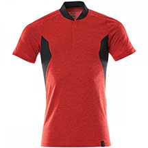 Mascot Traffic Red/Black Accelerate Polo Shirt 