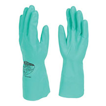 Polyco Green Nitrile Gloves 