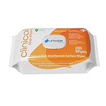 UniWipe Clinical Disinfectant Midi-Wipes 