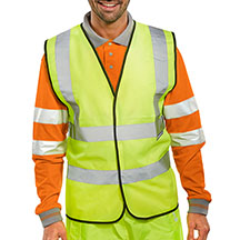 Hi Vis Waistcoat - Yellow