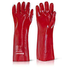 Beeswift PVC Gauntlet - Red