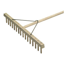 Faithfull Wooden Hay Rake