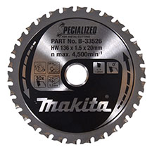 Makita B-33526 TCT Saw Blade - 136mm