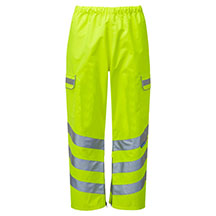 Pulsar Hi-Vis Overtrouser - Yellow