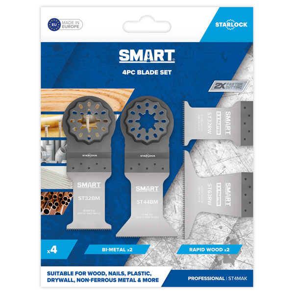 Smart 4pc Starlock Blade Set