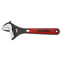 Teng Tools Adjustable Wrench TPR Grip