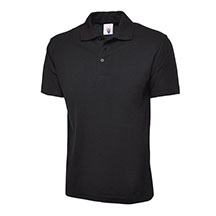 Uneek Active Poloshirt - Black